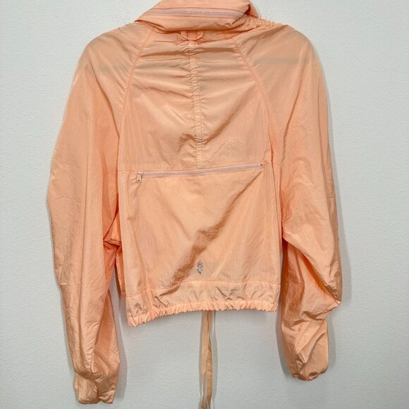 FP Movement by Free People Peach Sheer Bliss Jacket - Picture 3 of 10